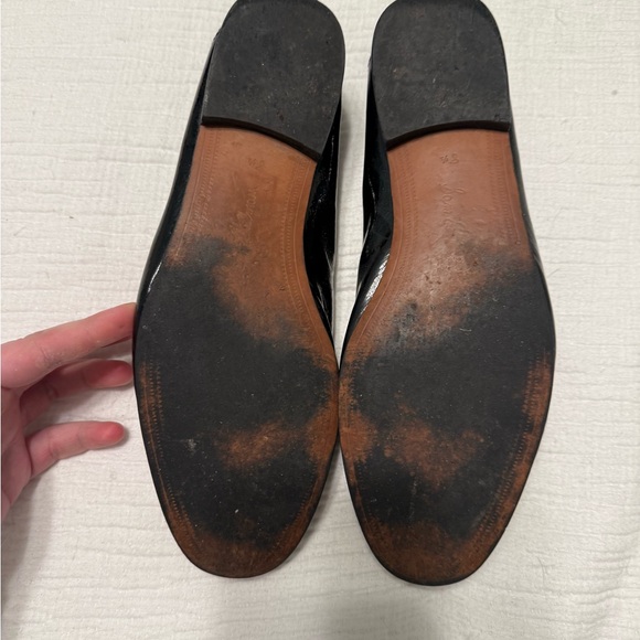 Sam Edelman black patent leather loafer in size 8.5 - Picture 3 of 4